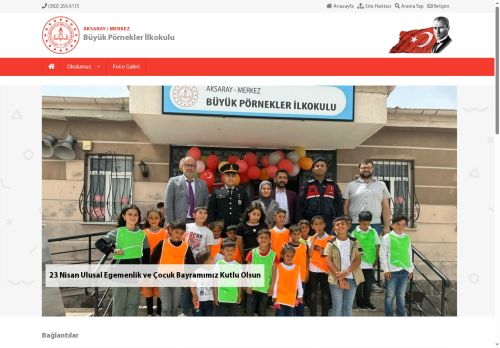 AKSARAY / MERKEZ - Büyük Pörnekler İlkokulu