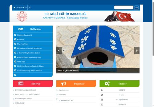 AKSARAY / MERKEZ - Fatmauşağı İlkokulu