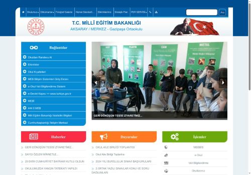 AKSARAY / MERKEZ - Gazipaşa Ortaokulu