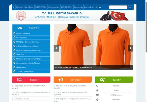 AKSARAY / MERKEZ - Gözlükuyu İskanevleri Ortaokulu