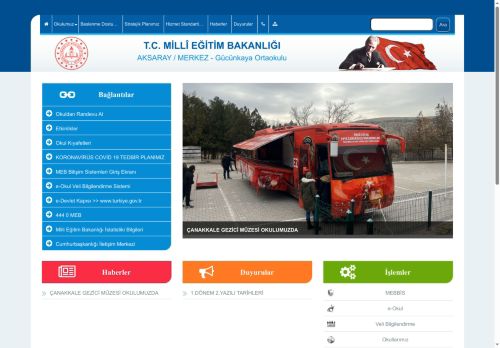 AKSARAY / MERKEZ - Gücünkaya Ortaokulu