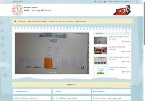 AKSARAY / MERKEZ - Hakkı Divanoğlu İlkokulu