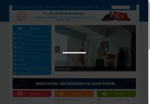 ANKARA / ALTINDAĞ - Ahmet Yesevi Mesleki ve Teknik Anadolu Lisesi