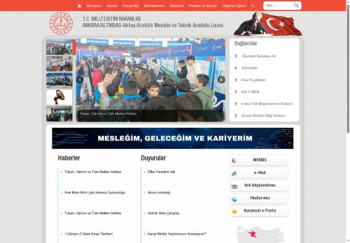ANKARA / ALTINDAĞ - Aktaş Atatürk Mesleki ve Teknik Anadolu Lisesi