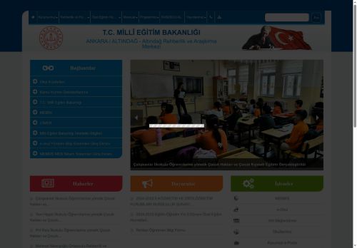 ANKARA / ALTINDAĞ - Altındağ Rehberlik ve Araştırma Merkezi