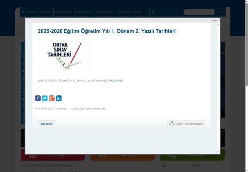 ANKARA / ALTINDAĞ - Anafartalar Ticaret Mesleki ve Teknik Anadolu Lisesi