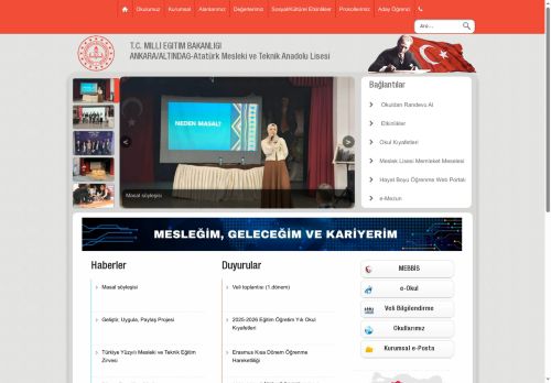 ANKARA / ALTINDAĞ - Atatürk Mesleki ve Teknik Anadolu Lisesi