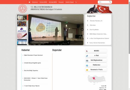 ANKARA / ALTINDAĞ - Battalgazi Ortaokulu