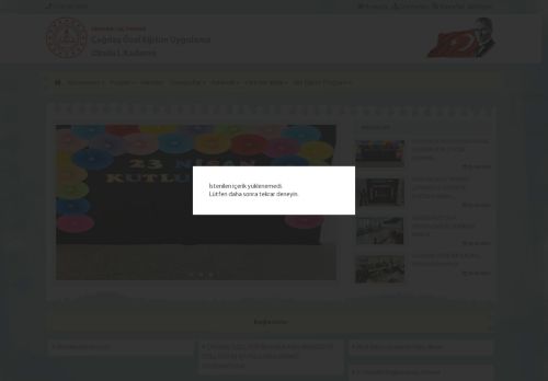 ANKARA / ALTINDAĞ - Çağdaş Özel Eğitim Uygulama Okulu I. Kademe