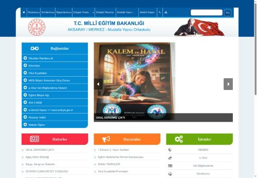 AKSARAY / MERKEZ - Mustafa Yazıcı Ortaokulu