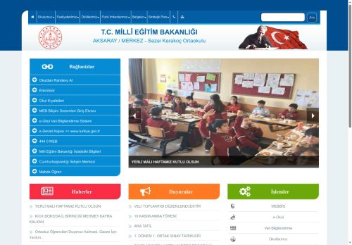 AKSARAY / MERKEZ - Sezai Karakoç Ortaokulu