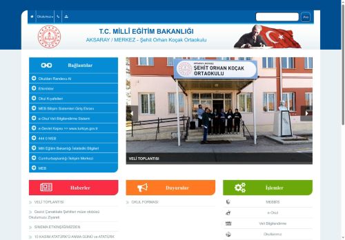 AKSARAY / MERKEZ - Şehit Orhan Koçak Ortaokulu