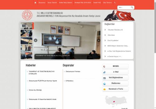 AKSARAY / MERKEZ - TOKİ Akşemsettin Kız Anadolu İmam Hatip Lisesi