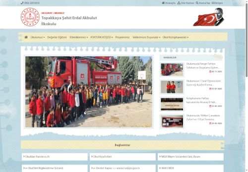 AKSARAY / MERKEZ - Topakkaya Şehit Erdal Akbulut İlkokulu