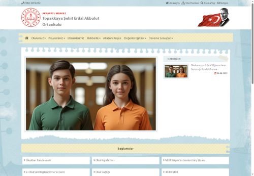 AKSARAY / MERKEZ - Topakkaya Şehit Erdal Akbulut Ortaokulu