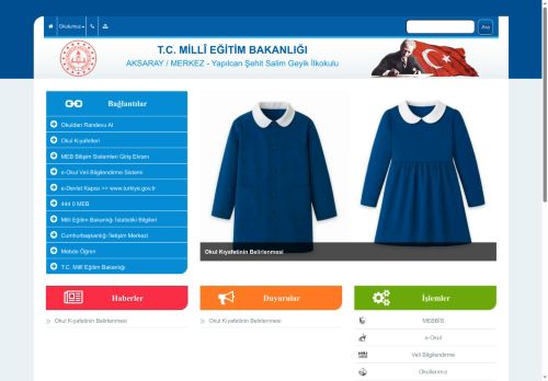 AKSARAY / MERKEZ - Yapılcan Şehit Salim Geyik İlkokulu