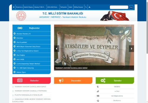 AKSARAY / MERKEZ - Yenikent Atatürk İlkokulu