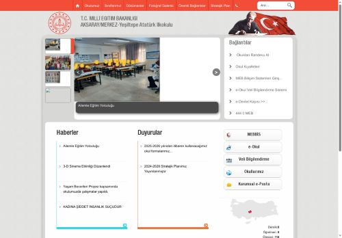 AKSARAY / MERKEZ - Yeşiltepe Atatürk İlkokulu