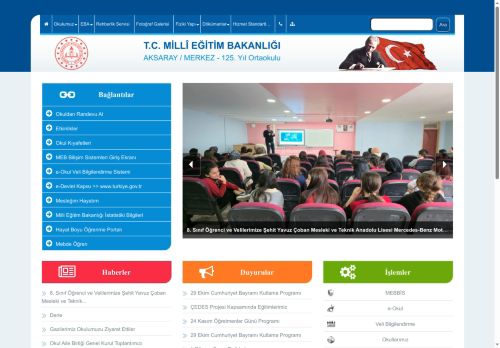 AKSARAY / MERKEZ - 125. Yıl Ortaokulu