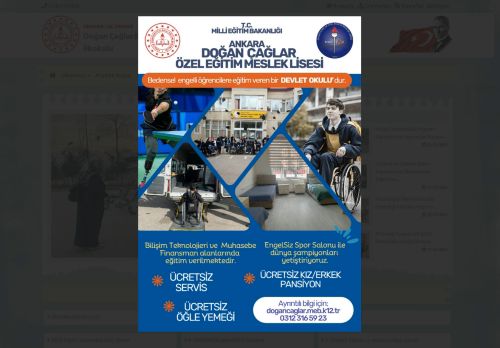 ANKARA / ALTINDAĞ - Doğan Çağlar Bedensel Engelliler İlkokulu