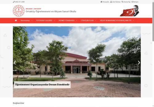 AKSARAY / ORTAKÖY - Ortaköy Öğretmenevi ve Akşam Sanat Okulu