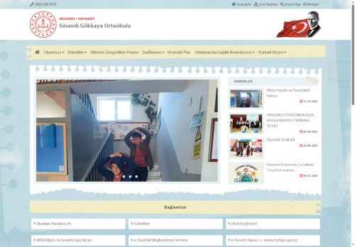 AKSARAY / ORTAKÖY - Sinandı Gökkaya Ortaokulu