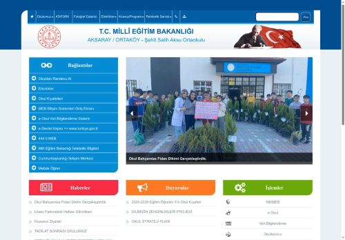 AKSARAY / ORTAKÖY - Şehit Salih Aksu Ortaokulu