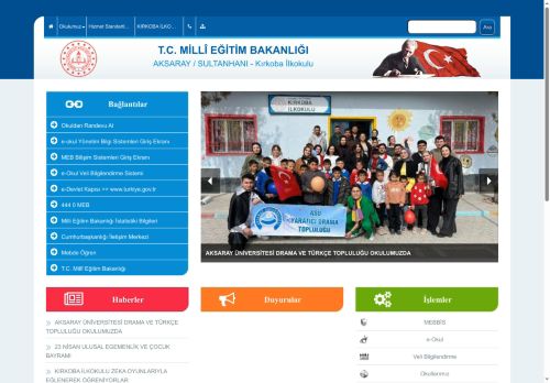 AKSARAY / SULTANHANI - Kırkoba İlkokulu