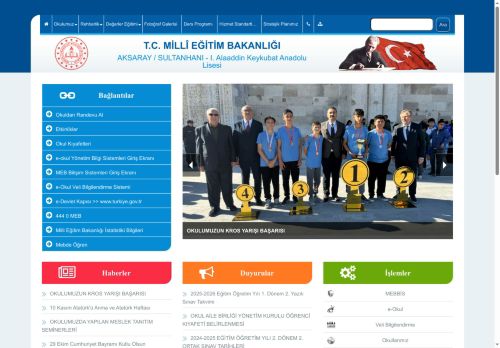 AKSARAY / SULTANHANI - I. Alaaddin Keykubat Anadolu Lisesi