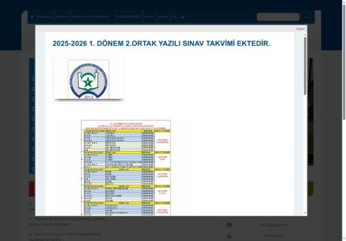 ANKARA / KEÇİÖREN - Fatih Sultan Mehmet Anadolu İmam Hatip Lisesi