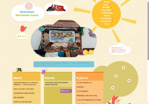 ANKARA / MAMAK - Mutlu Kelebekler Anaokulu