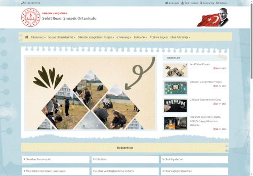 ANKARA / KEÇİÖREN - Şehit Resul Şimşek Ortaokulu