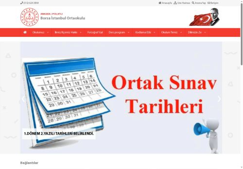 ANKARA / POLATLI - Borsa İstanbul Ortaokulu