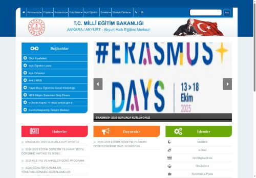 ANKARA / AKYURT - Akyurt Halk Eğitimi Merkezi