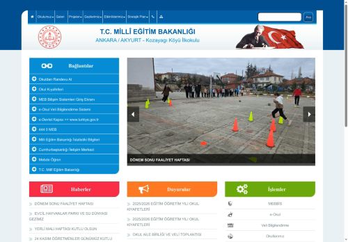 ANKARA / AKYURT - Kozayagı Köyü İlkokulu