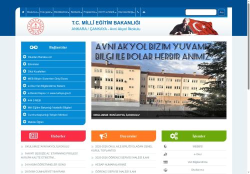 ANKARA / ÇANKAYA - Avni Akyol İlkokulu