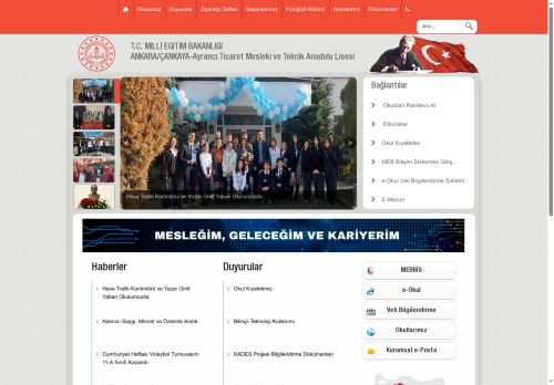 ANKARA / ÇANKAYA - Ayrancı Ticaret Mesleki ve Teknik Anadolu Lisesi