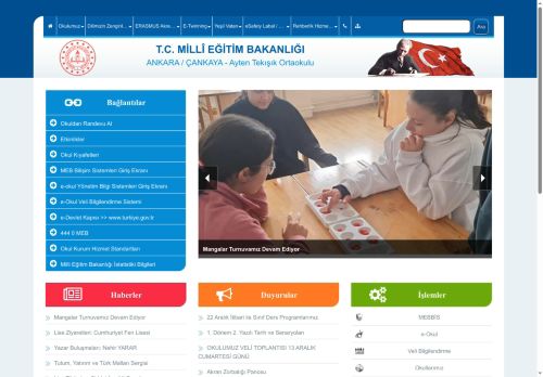 ANKARA / ÇANKAYA - Ayten Tekışık Ortaokulu