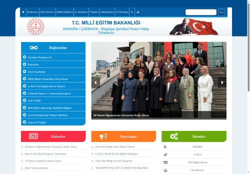 ANKARA / ÇANKAYA - Beştepe Şehitleri İmam Hatip Ortaokulu