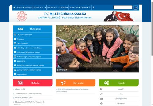 ANKARA / ALTINDAĞ - Fatih Sultan Mehmet İlkokulu