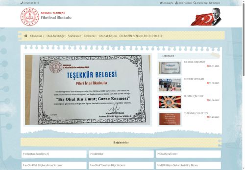 ANKARA / ALTINDAĞ - Fikri İnal İlkokulu