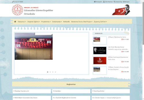 ANKARA / ALTINDAĞ - Göreneller Görme Engelliler Ortaokulu