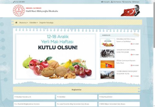 ANKARA / ALTINDAĞ - Halil Naci Mıhçıoğlu İlkokulu