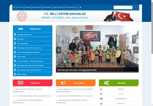 ANKARA / ALTINDAĞ - Halim Şaşmaz İlkokulu