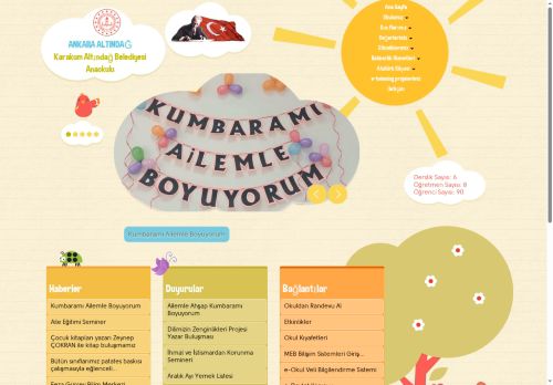 ANKARA / ALTINDAĞ - Karakum Altındağ Belediyesi Anaokulu