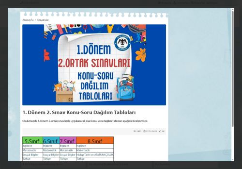 ANKARA / ALTINDAĞ - Kutalmışbey Ortaokulu