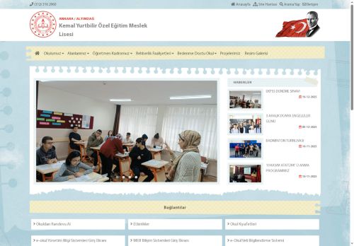 ANKARA / ALTINDAĞ - Kemal Yurtbilir Özel Eğitim Meslek Lisesi