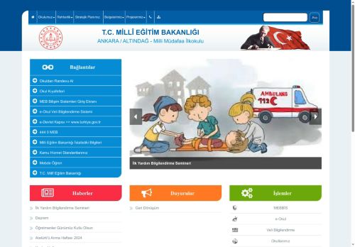 ANKARA / ALTINDAĞ - Milli Müdafaa İlkokulu