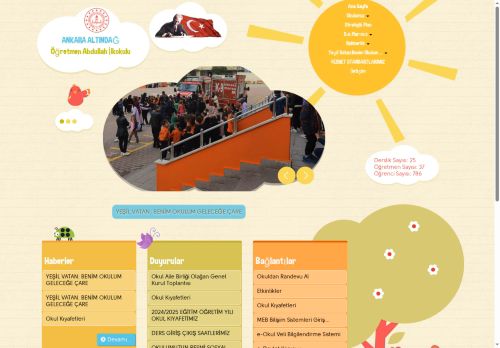 ANKARA / ALTINDAĞ - Öğretmen Abdullah İlkokulu