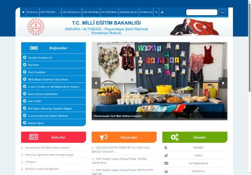 ANKARA / ALTINDAĞ - Peyamitepe Şehit Mehmet Kocakaya İlkokulu